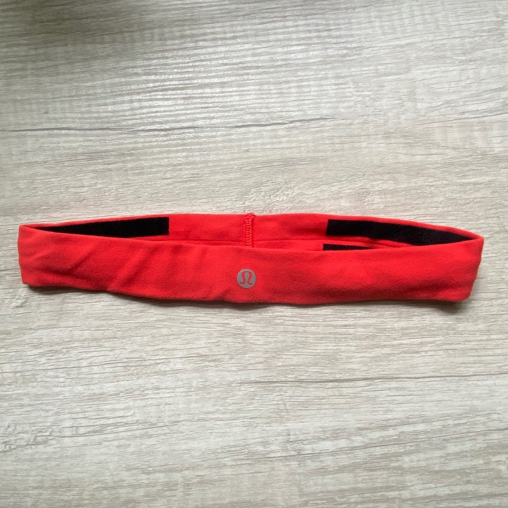 Lululemon Orange Headband with Felt Grips - OS